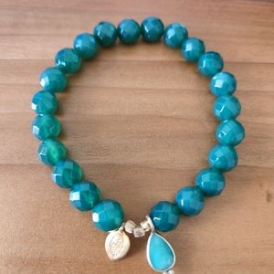 Satya Jewelry Green Beaded Bracelet